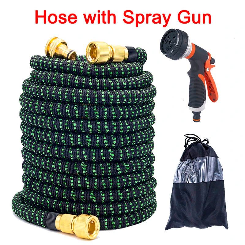 NEW Garden Expandable Hose Flexible Magic Garden Water Hose Watering Hose Car Washing Hose Pipe Plastic With Spray Gun
