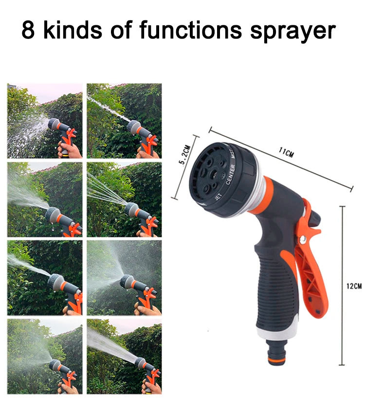 NEW Garden Expandable Hose Flexible Magic Garden Water Hose Watering Hose Car Washing Hose Pipe Plastic With Spray Gun