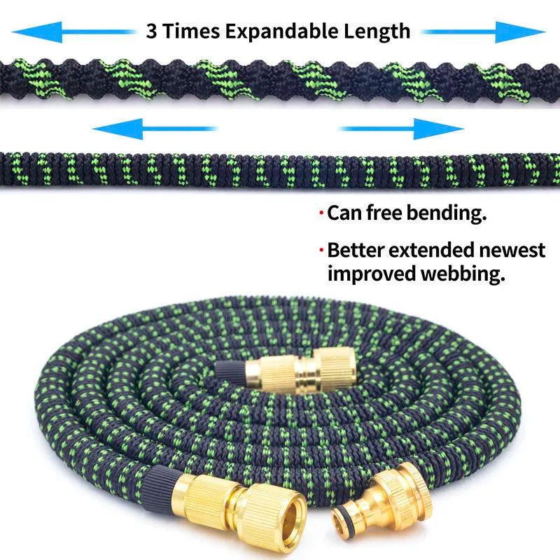 NEW Garden Expandable Hose Flexible Magic Garden Water Hose Watering Hose Car Washing Hose Pipe Plastic With Spray Gun