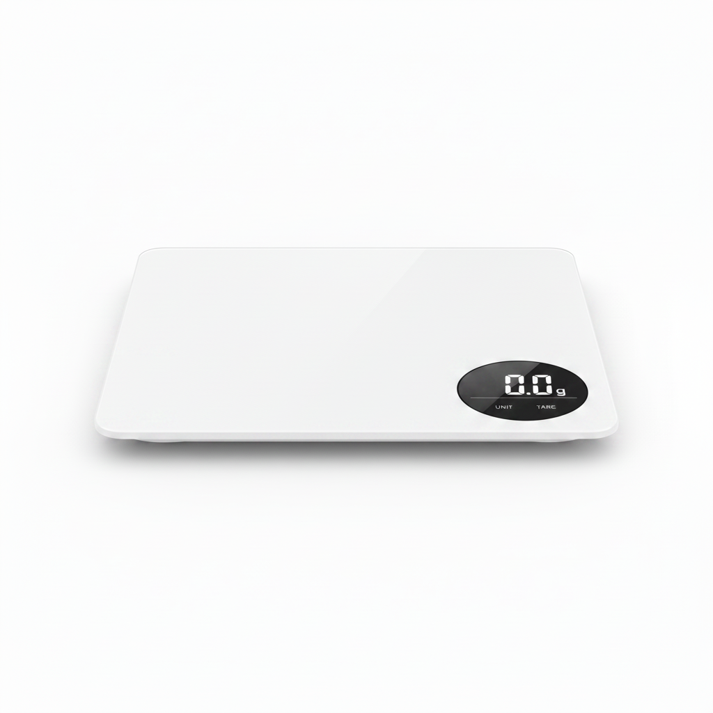 Digital Kitchen Scale - White