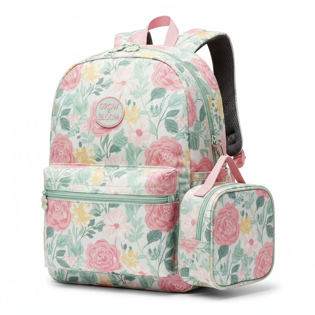 Kids Backpack - Floral